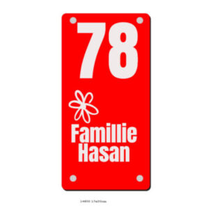 Naambord Rechthoek ACP 15x30 cm – gelaserd zwart bord met zilverkleurige gravure