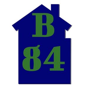 klikosticker huisvorm 15x20 cm