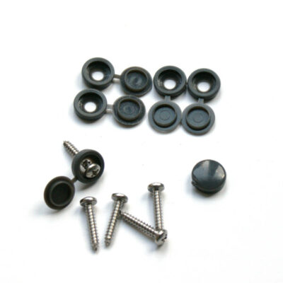 Afdekkap met revet donker Grijs