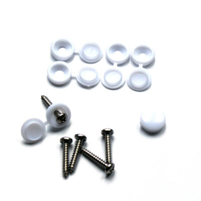 Afdekkap met revet Wit