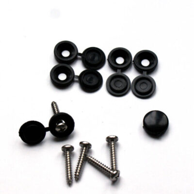 Afdekkap met revet Zwart