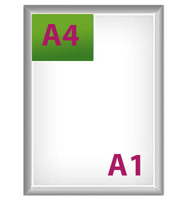 Kliklijst A1 – 30 mm profiel