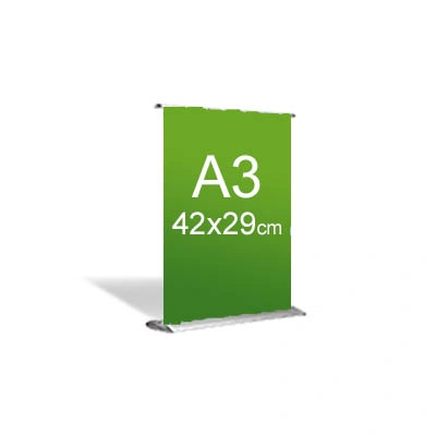 Roll Up banner 30x42cm (A3)