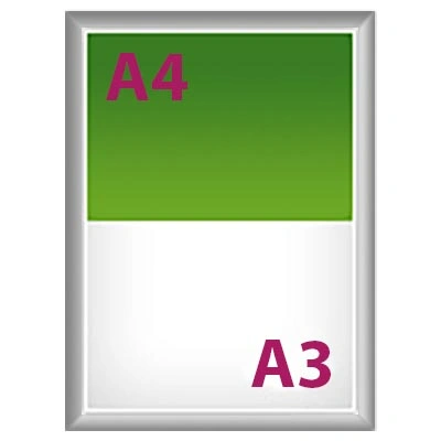 Kliklijst A3 – 15 of 25 mm profiel