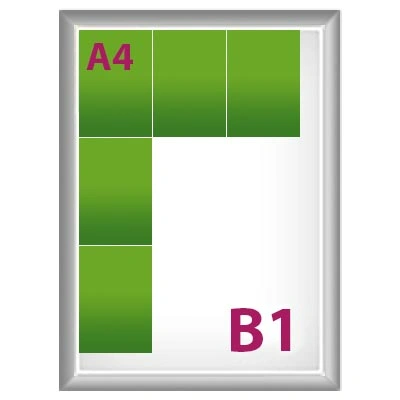 Kliklijst B1– 30 mm profiel