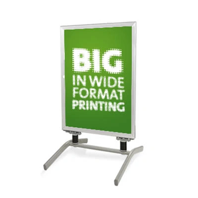 Stoepbord met veer B1