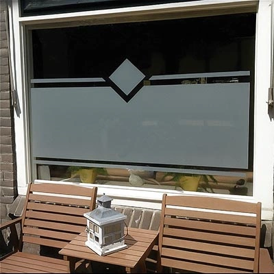 Raamstickers Zandstraaleffectfolie glass etch folie
